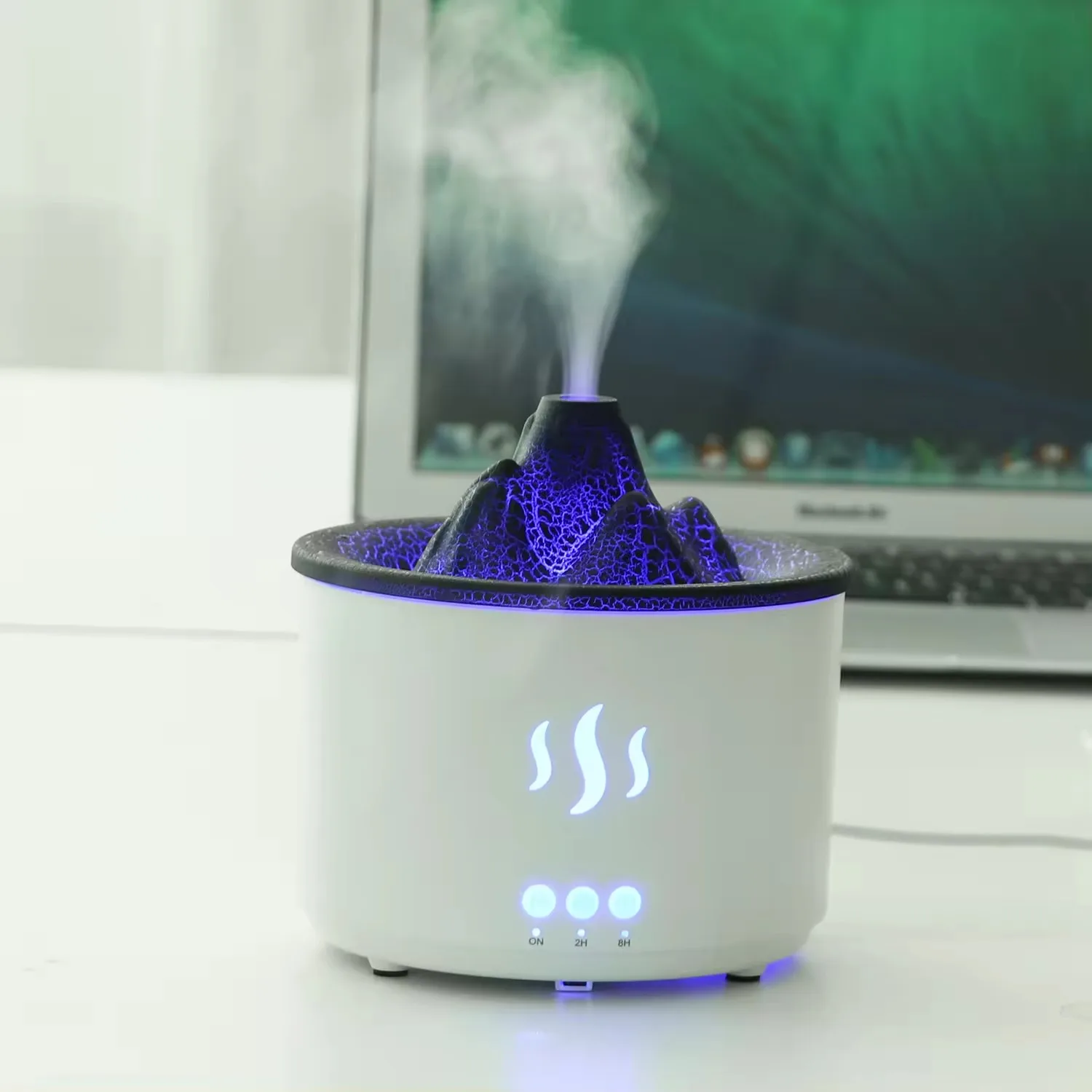 300ml Spray Humidifier Super Quiet Air Humidifier for Home,Office,Yoga with Auto-Off Protection