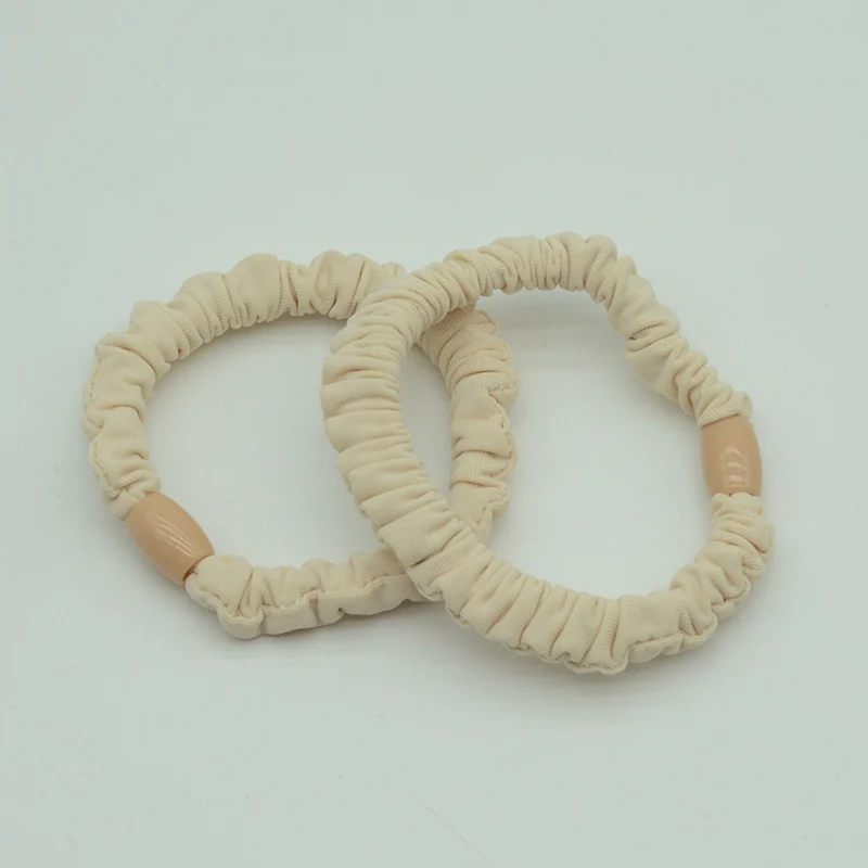 Small Ice Silk Cloth Crinkle Hair Scrunchies Satin Elastic Hair Bands Ponytail Holder Rope For Women Girl Headwear Hair Accessor