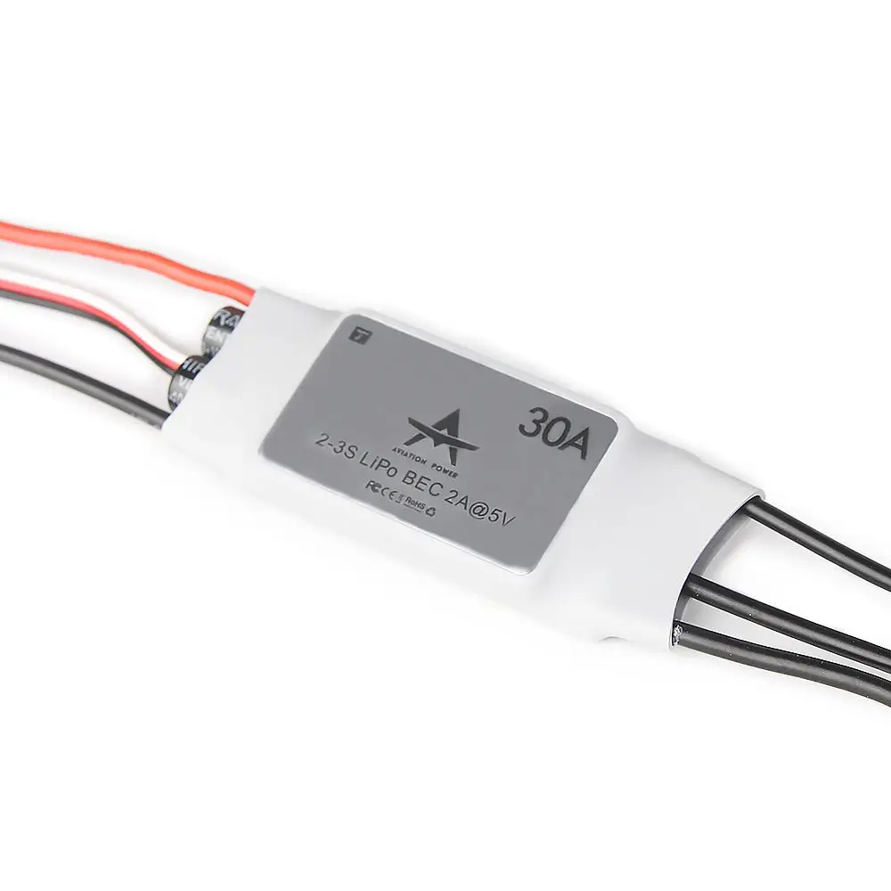 T-MOTOR 30A LV 3S mini Brushless ESC electronic speed controller For RC helicopter Fixed wing aircraft
