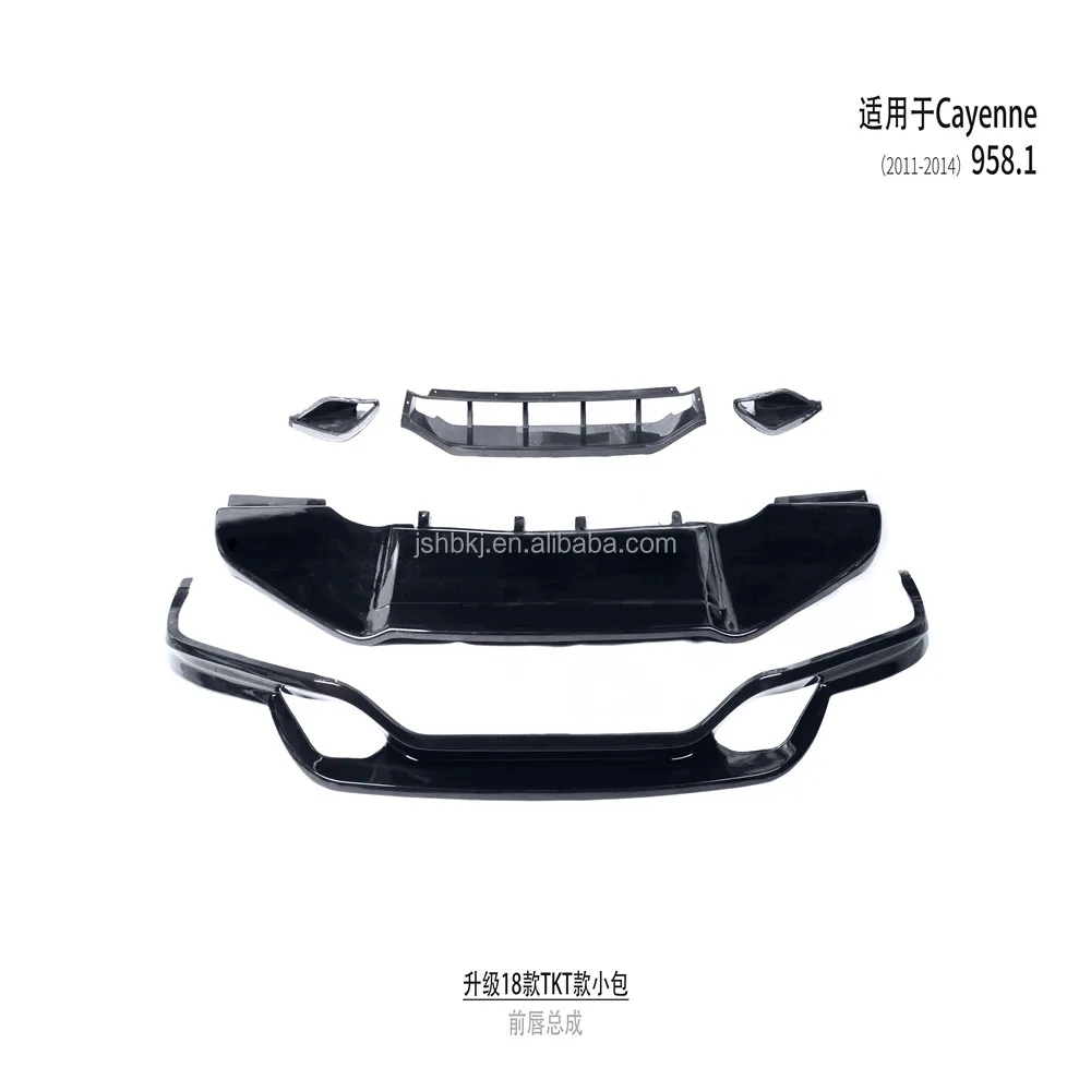 Brand new 9Y0.1 TKT front lip kit Body Kit car exterior accessories for Porsche Cayenne 958.1