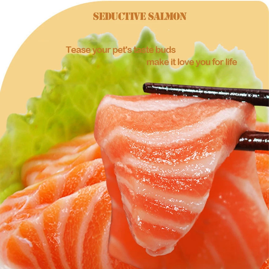 ODM OEM Factory wholesale pet supplies liquid nutrition Cat Licks Wet Food chicken cod tuna cat snacks cat treats Wet Food