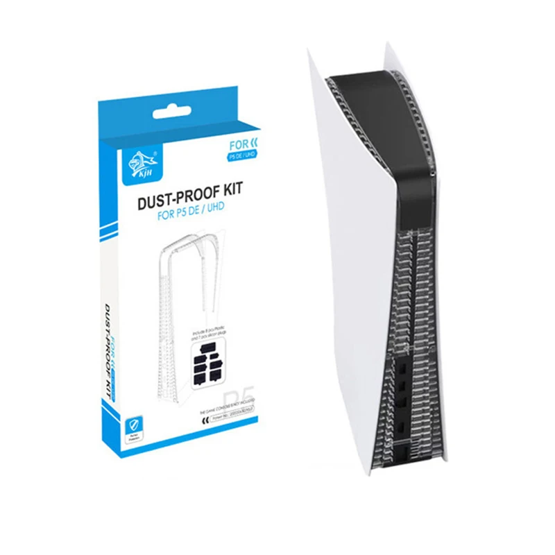 Dust Cover for PS5 Console, Dust Plugs USB HDM Interface Anti-dust Cover Dustproof Plug for PS5  Filter Jack Mesh  Dustproof Kit