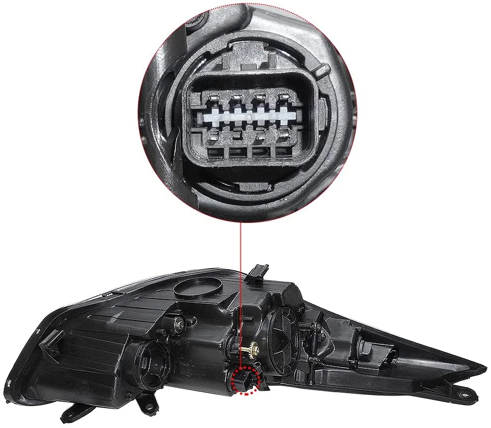 US Left Driver Side New Halogen Headlamp Headlight for Hyundai Elantra 2014 2015 2016