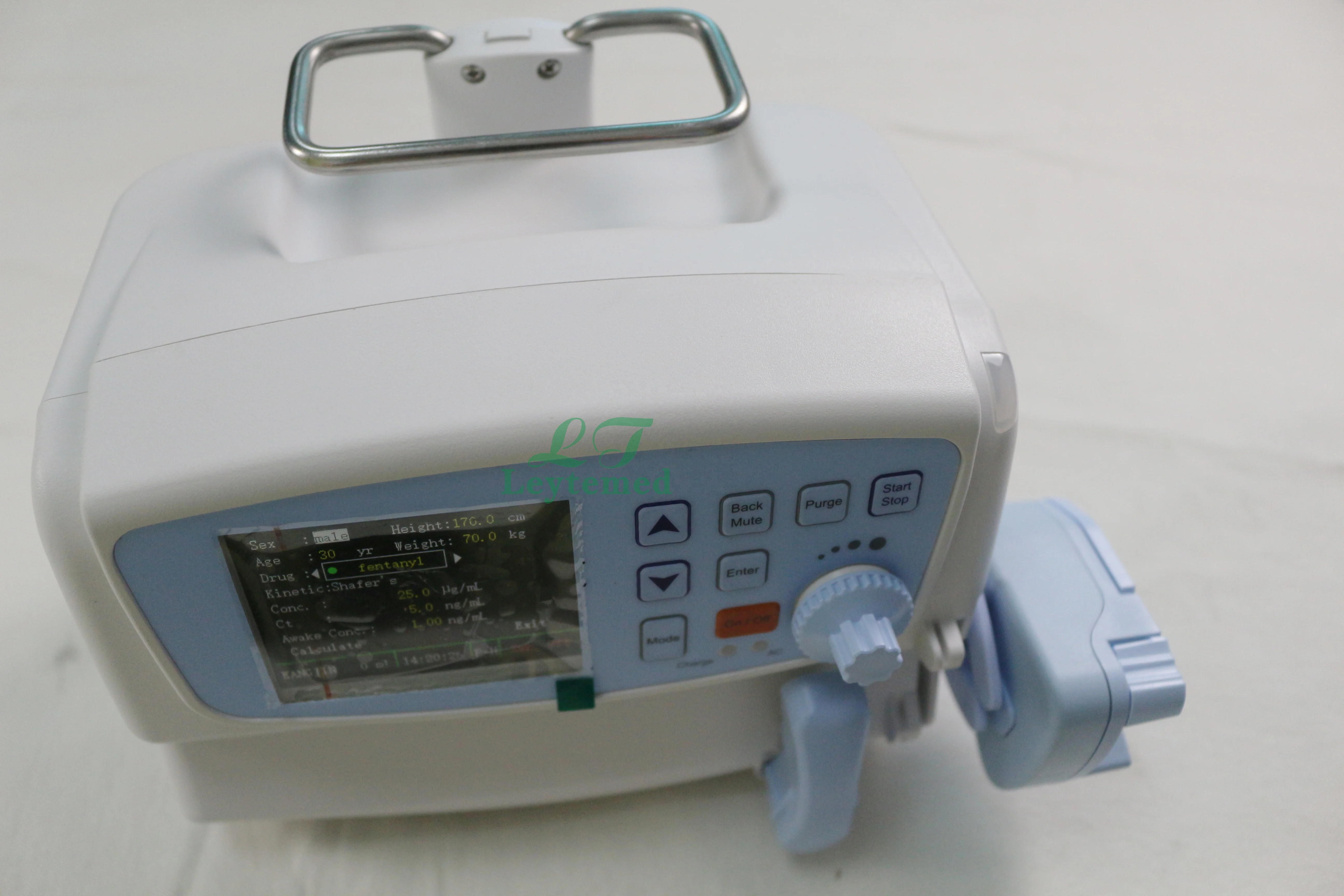 LTSI20 Clinical Nursing Target Controlled Infusion Hospital TCI Anesthesia Pump Portable Syringe Pump
