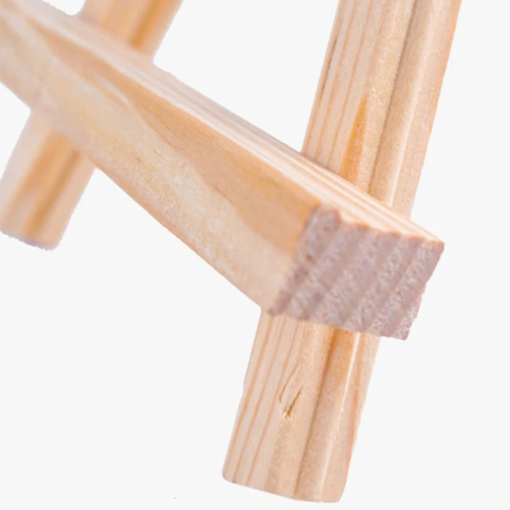 Mini wood display easel for art supplies kids mini easel desktop easel