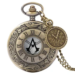 WYGICOO Reloj De Bolsillo Steampunk  Mens Custom Vintage Old Quartz Pocket Watches For Men