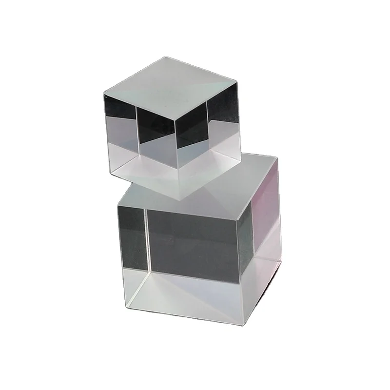 Customizable optical right angle glass prism