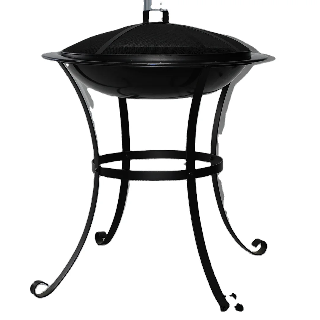 Уличные печи для кемпинга, 2021, 20 дюймов, дровяные печи, садовая чаша для внутреннего дворика, портативная металлическая костра для барбекю и согревания
