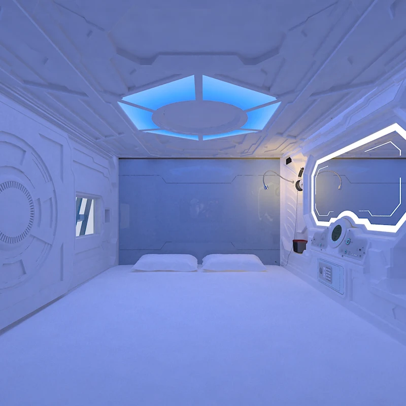Soundproof capsule hotel sleeping pod china capsule hotel