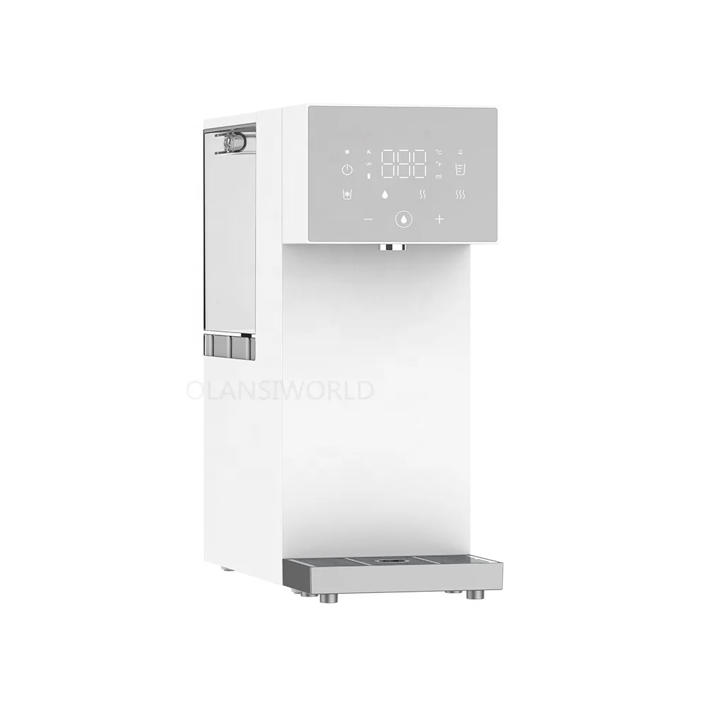 Portable Reverse Osmosis RO Cold And Hot Water Purifier Dispenser, NO Suger Sparkling Water Dispenser Machine