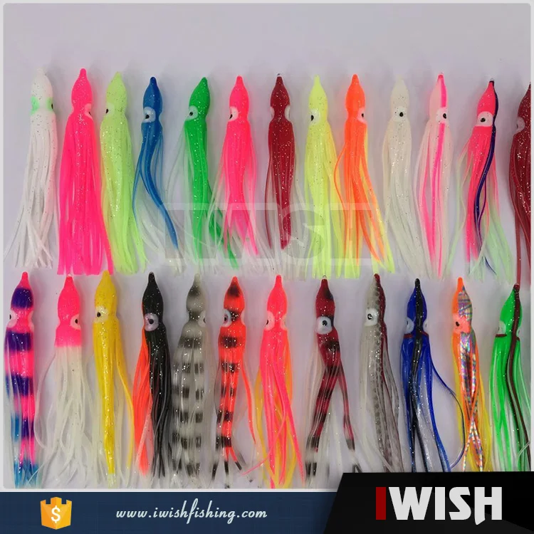 China Fishing Shop Supply Best Fishing Lures Octopus Skirt Lure For Boat Fishing