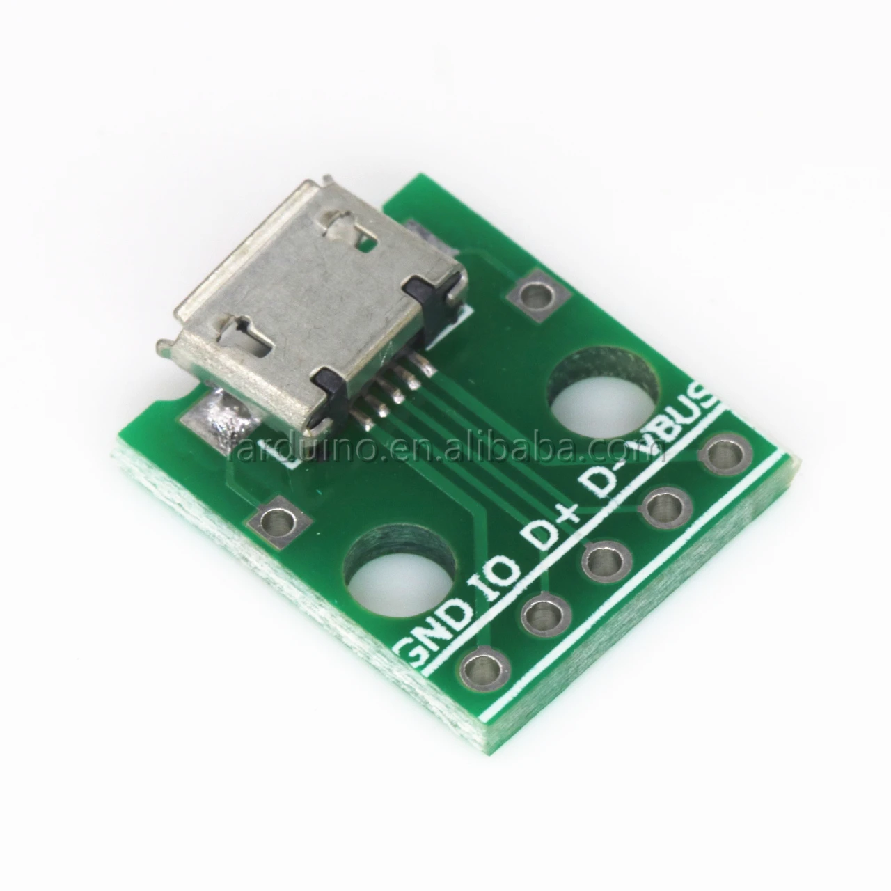 1 шт. адаптер MICRO USB Для DIP, 5-контактный гнездовой разъем, тип B, pcb, конвертер, pinboard 2,54 мм