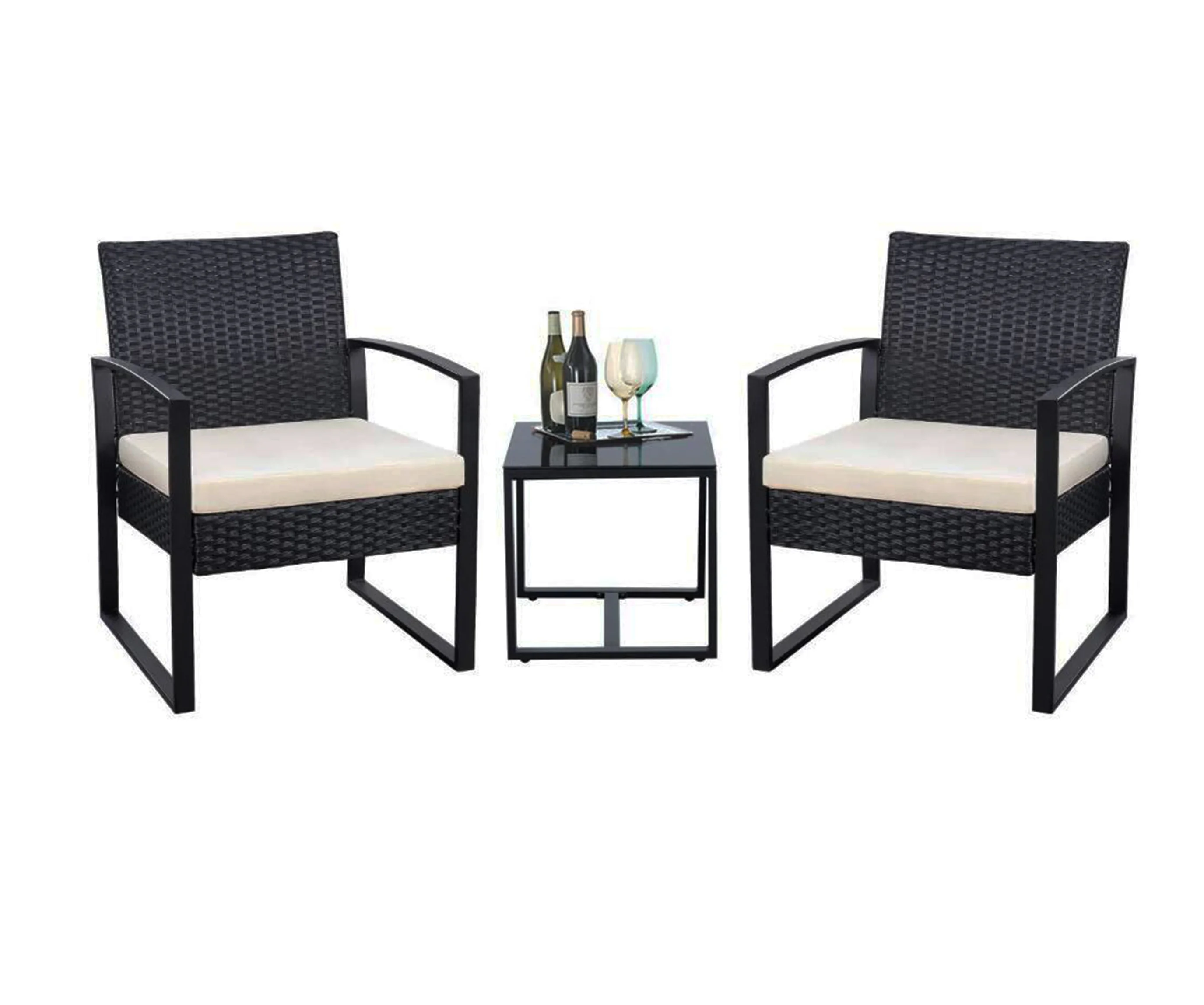 Cheap Outdoor Furniture China PE Rattan Sofa Set Garden