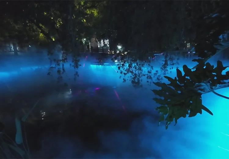 Artwatershow Free Design On/Off Led Light Pond Mist Fountain Fog Fountain Nozzle