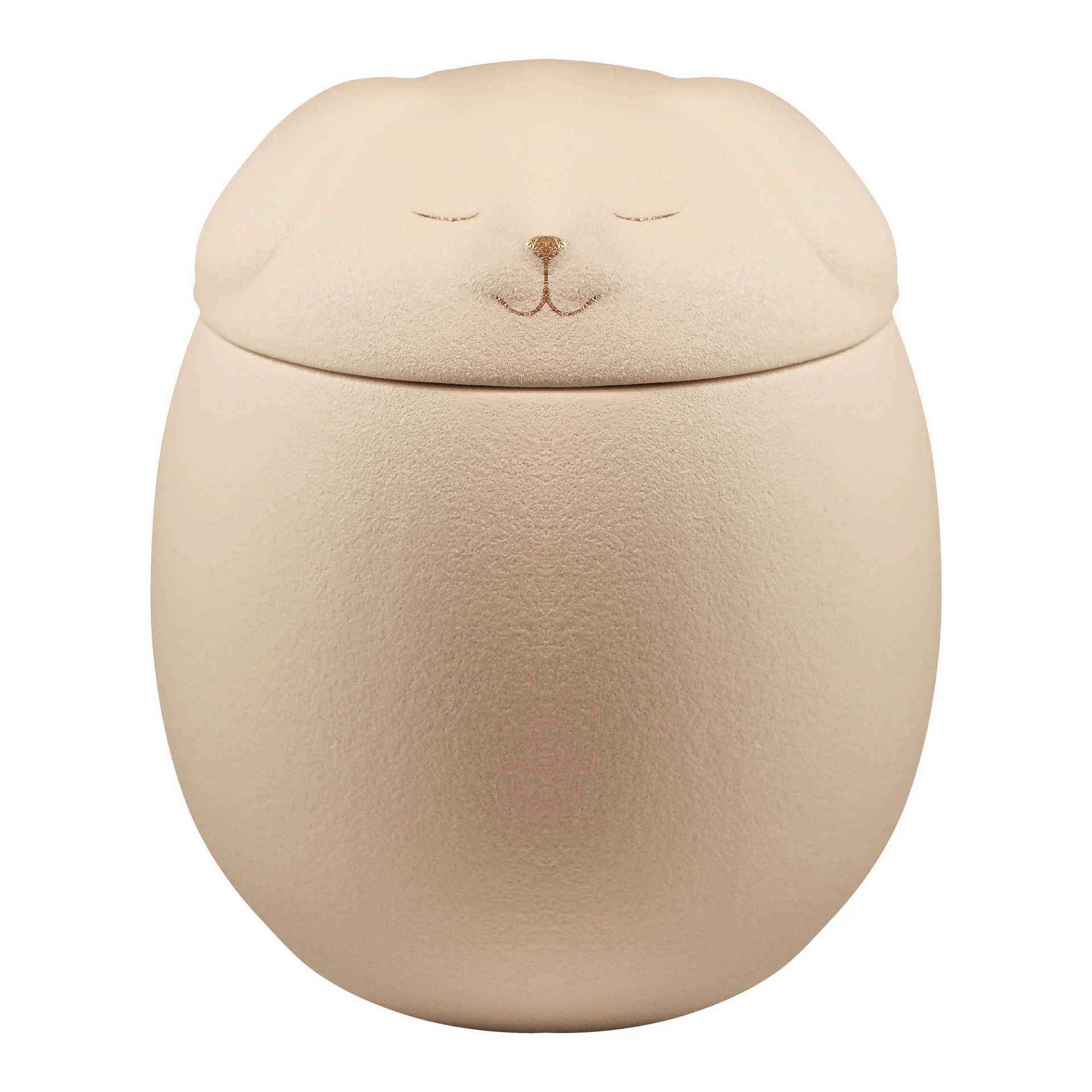 Super Quality Pure Color Ceramic Material 500ml Pet Urns for Dogs Ashes