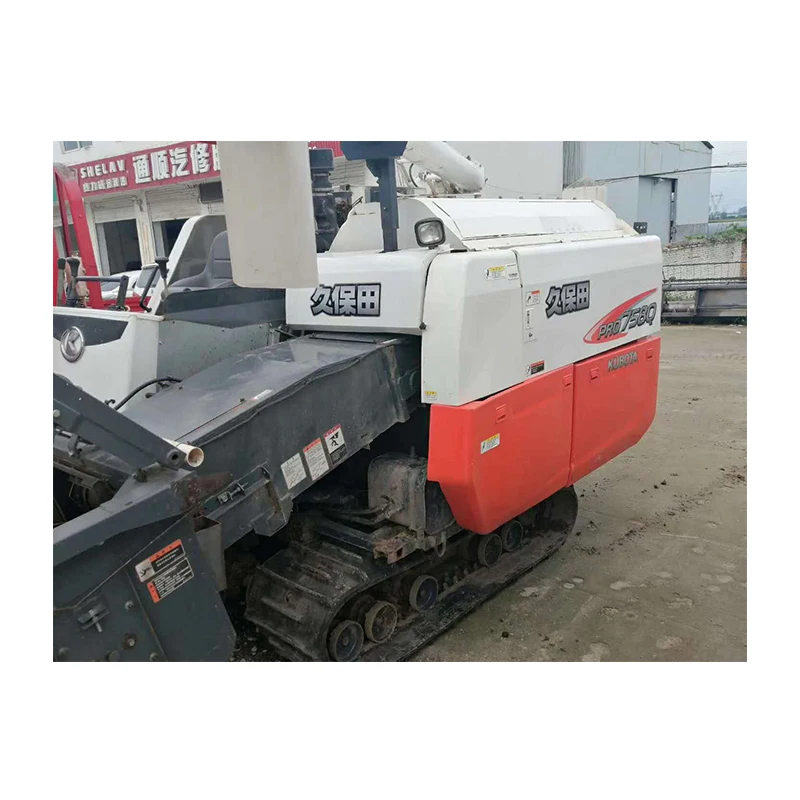 
Big Engine Power 758Q Combine Harvester Agricultural Machinery 