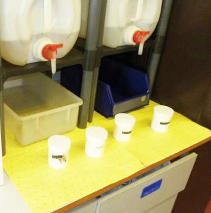 Medium-weight chemic absorb mat product hazmat sorbent Roll  suppliers for chemical plant