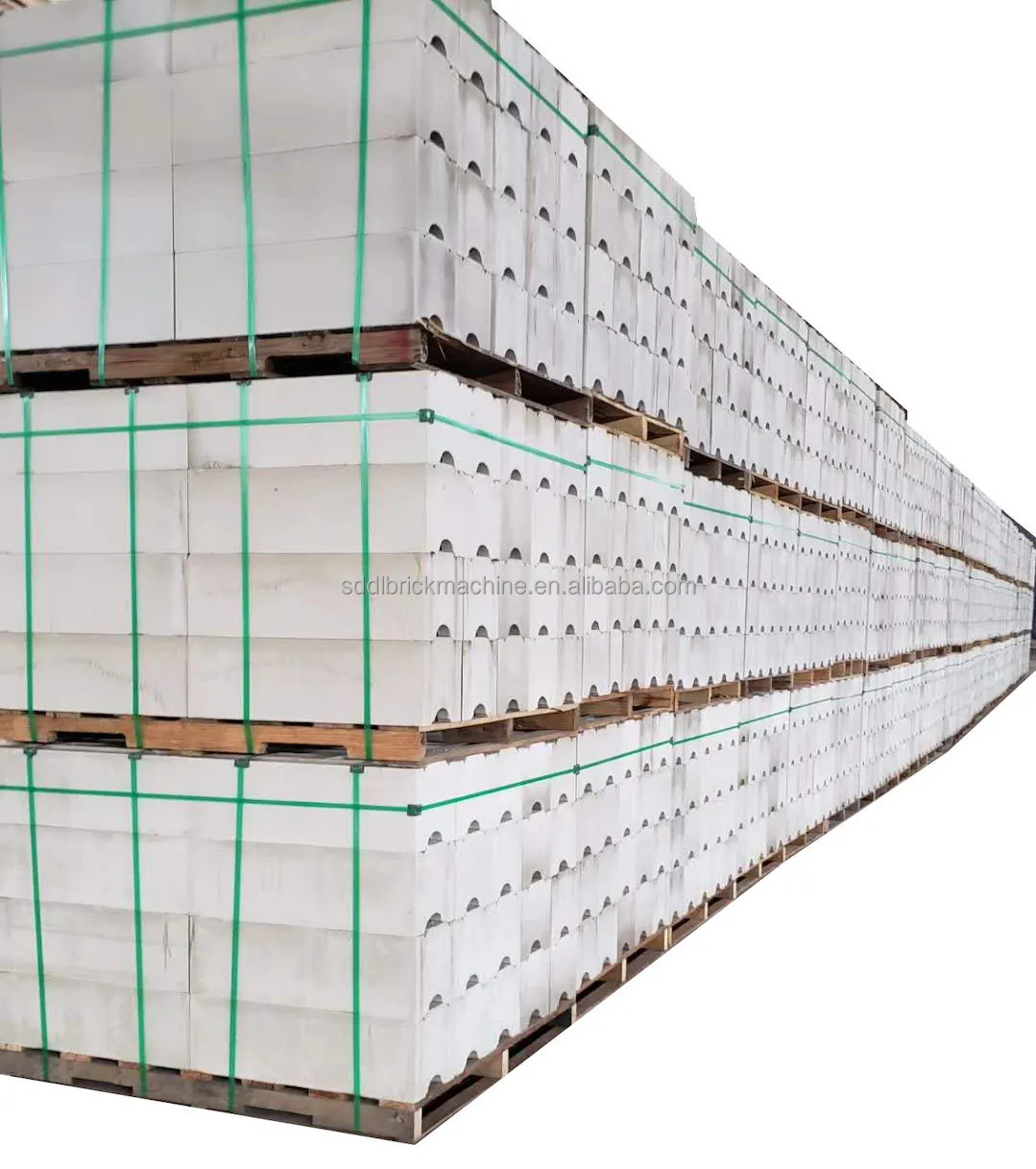 High pressure gypsum blocks group in Shandong