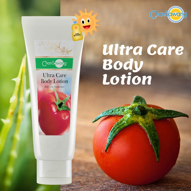 
Thailand Whitening and Moisturizing Natural Body Lotion for Skin Brightening with Tomato Lycopene Aloe Vera and Vitamin E 