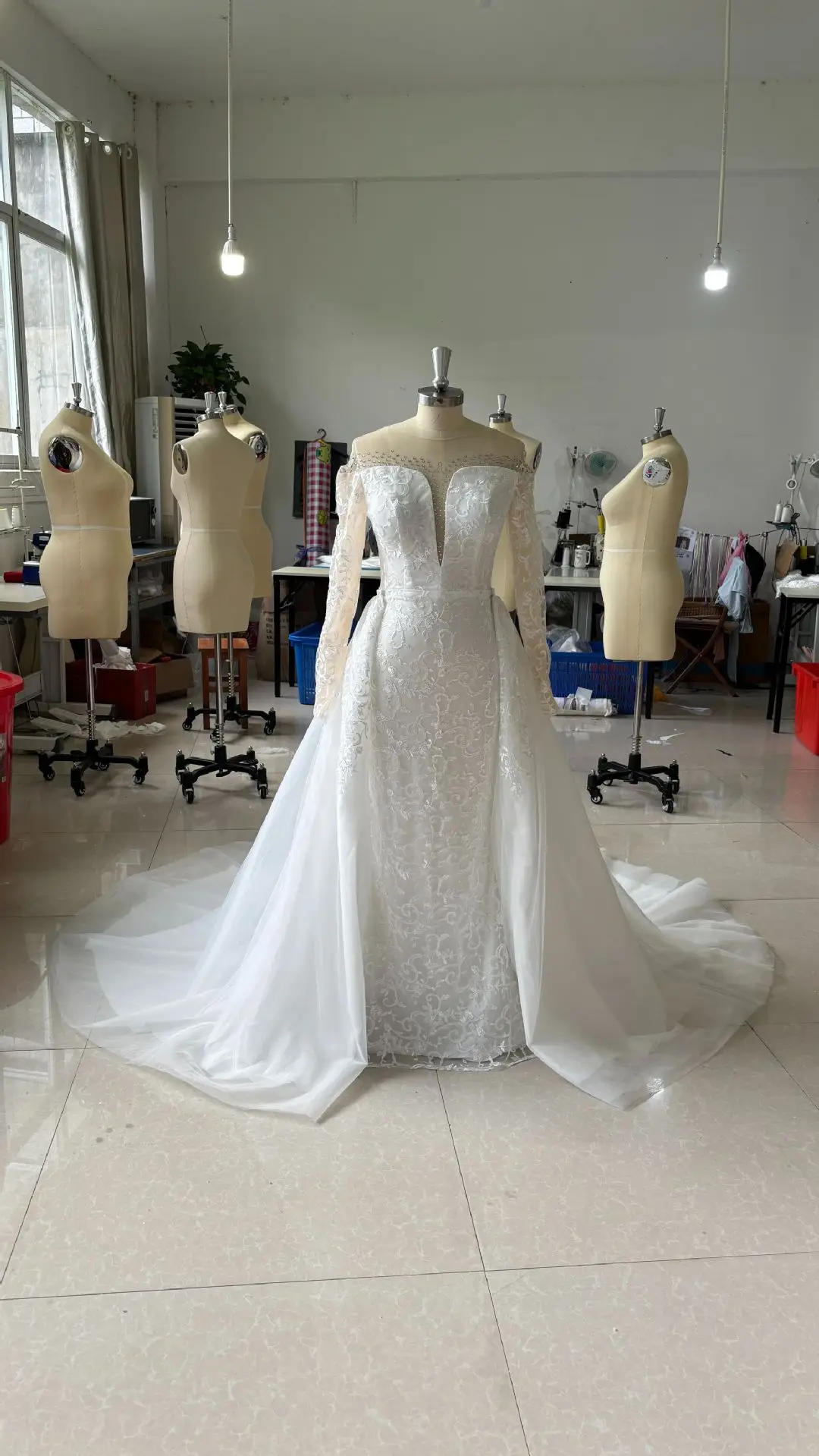 AL1778 2024 bridal gowns wedding dress cheap robe mariage pour les femmes elegant 2 in 1 luxury princess women wedding dresses