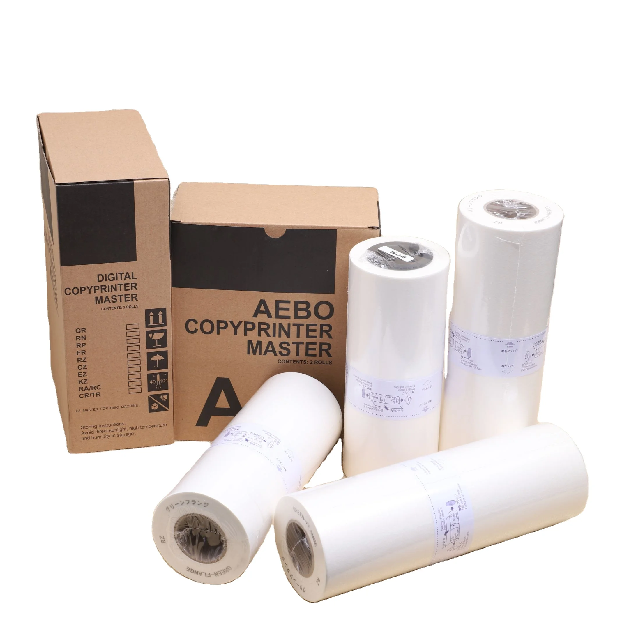 Compatible F A4 Ztype30 SF Type30 Ftype Master Roll for Risos Risographs RZ200 220 230 S 4250 S4250 S 4250 S2632 Master Ink Raw
