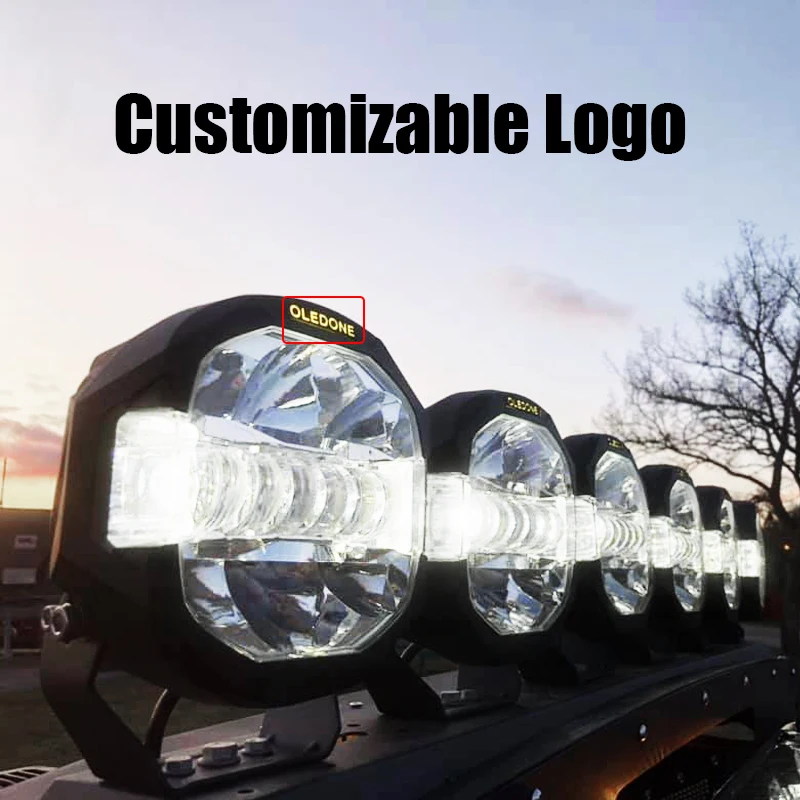 Oledone Новый Emark 7 дюймов круглый светодиодный внедорожный свет coledone 120 Вт 100 Вт осветительные системы для грузовиков аксессуары для грузовиков