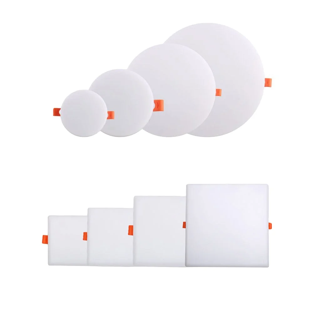COYOLED Wholesale Panel Light Slim Frameless LED Panel Light Adjustable LED Downlight Round Square High Lumen 12w 24w 36w
