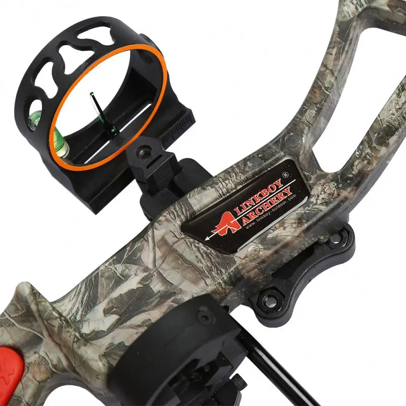 Linkboy 4 color kids shooting archery practice bow 5-15 Yr youth compound bow and arrow