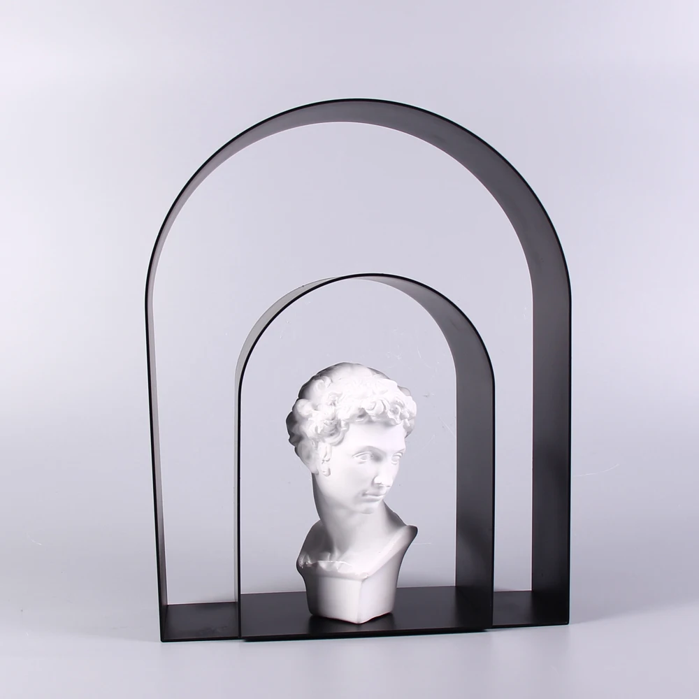 Creative Sculpture Decoration Modern Figure Ornament High Quality Women Jewelry Rack Indoor Resin Craft Home Decor