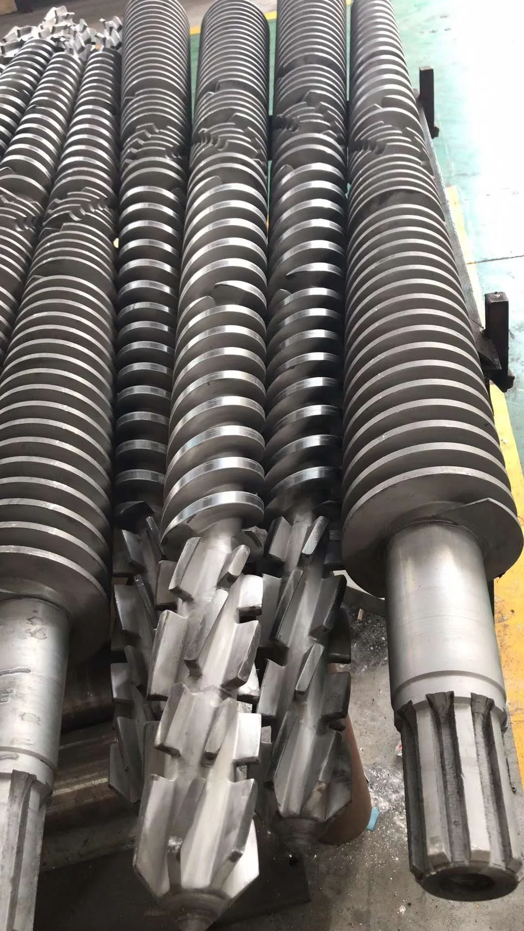 extrusion machine twin double screws barrel for PVC foam sheet panel board extruder