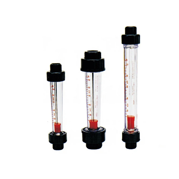 PVC rotameter pipe plastic tube float liquid flow meter