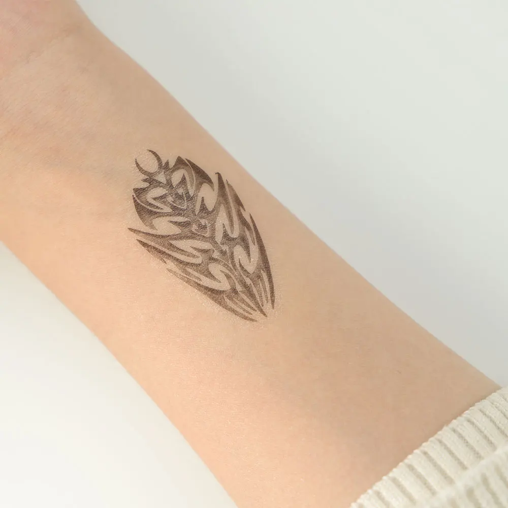 Customized Durable Waterproof Letters Adult Body Full Leg Arm Temporary Fake Tattoo Stickers