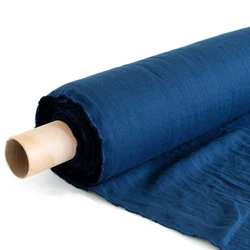 cool TEX  Organic Stonewashed linen fabric High-quality custom printing linen fabric wholesale