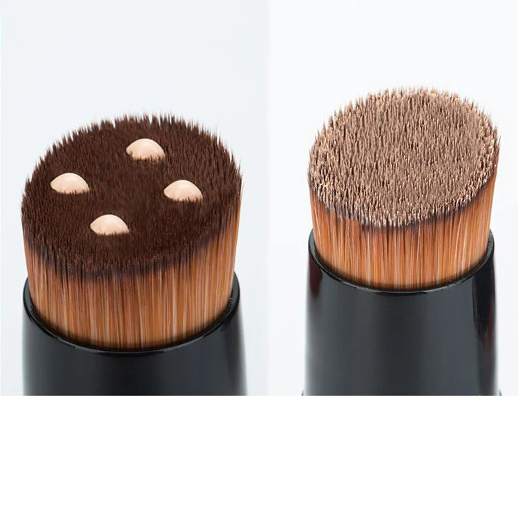 FYD Refillable Foundation Bottle Inside Professional Single Makeup Make up Brushes Custom Logo Multifunction 2 In 1 Tools Sets