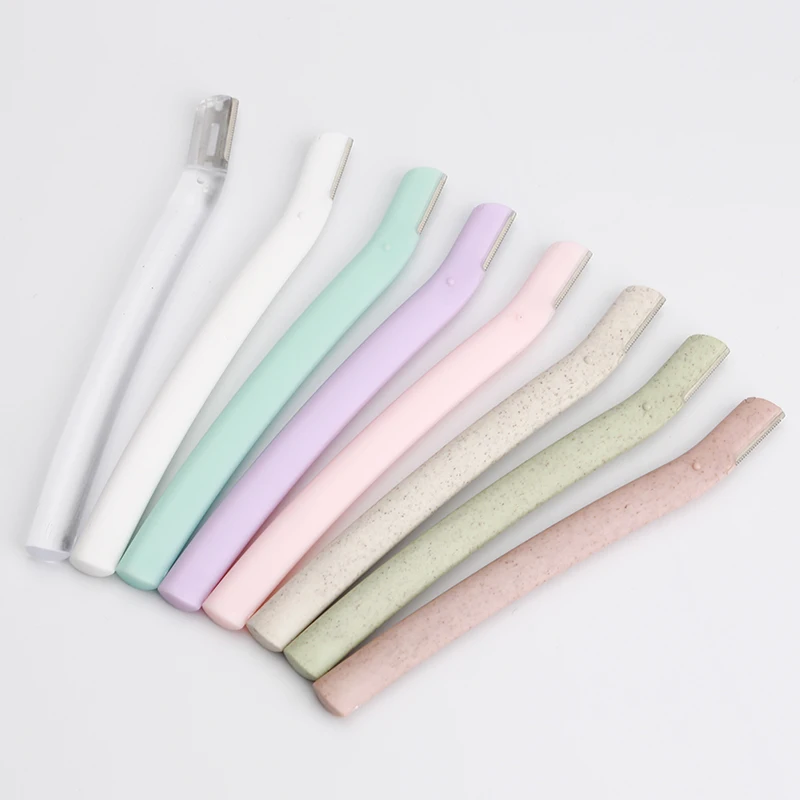 Eyebrow Razor Multipurpose Dermaplane Facial Razor for Exfoliation, Eyebrow Shaper Includes Blade Cover