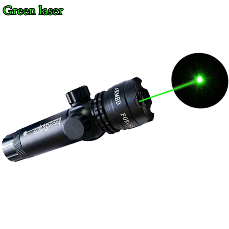 SYQT Green Dot Laser Sight High Definition Bright Adjutsed Red Dot Hunting Scope