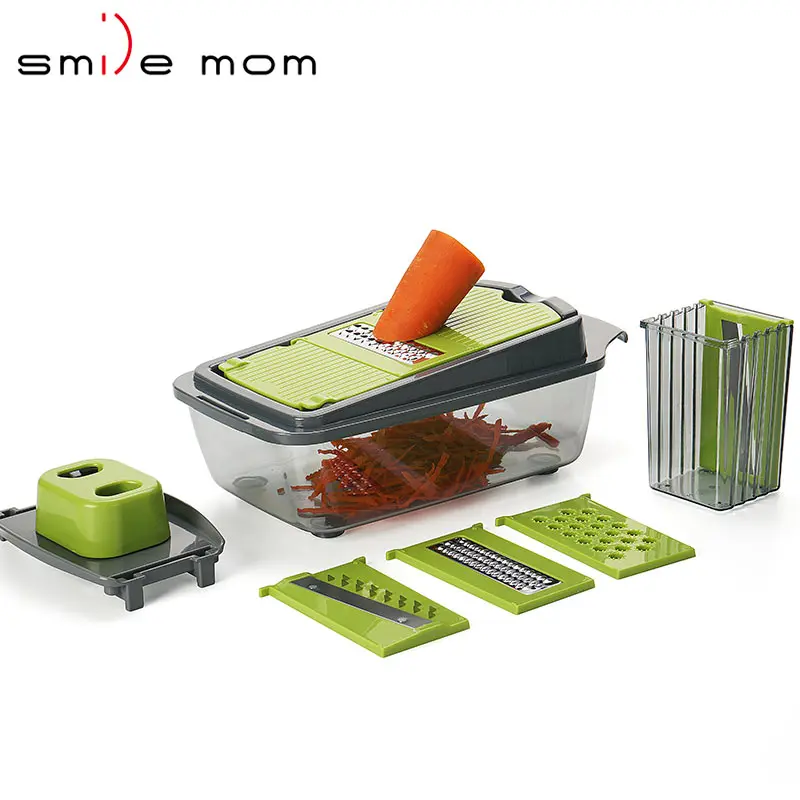 Kitchen Gadgets Multifunction Manual Vegetable Chopper Mandoline Slicer Onion Potato Dicer