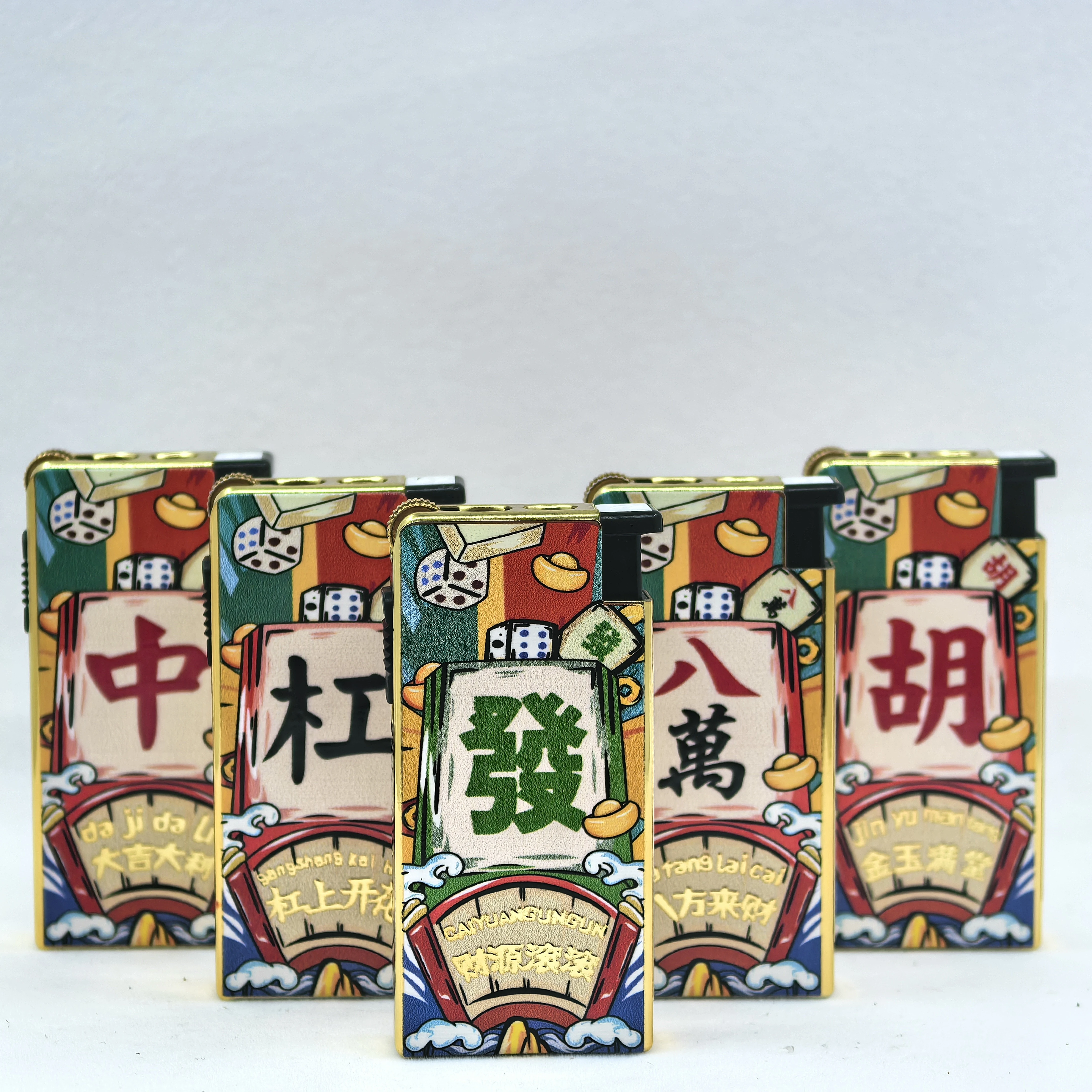 jet flame flint flame torch refillable two flame electric butane refillable metal cover plastic cigarette lighter