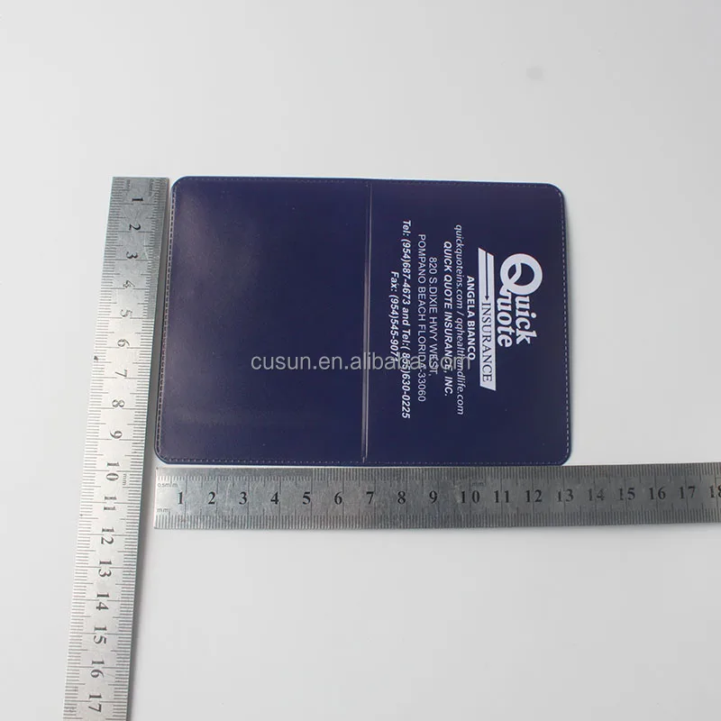 Customized Logo Soft PVC Plastic Oyster Card Holder Vinyl Folding ID Bank Card Holder