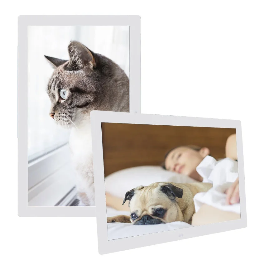 55 inch large a5 size digital photo frame touch screen waterproof digital photo frame with battery camel digital picture frame