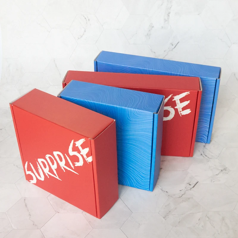 eco friendly packaging shipping mailer paper box cardboard corrugated packaging recycled boxes for gifts