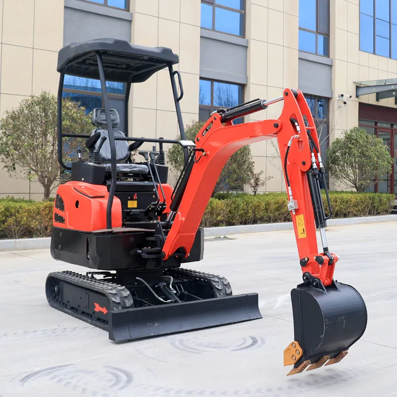 JKW-17 Chinese Small Excavators For Sale  2 ton Diesel Excavator Crawler Mini Excavator Factory For Sale