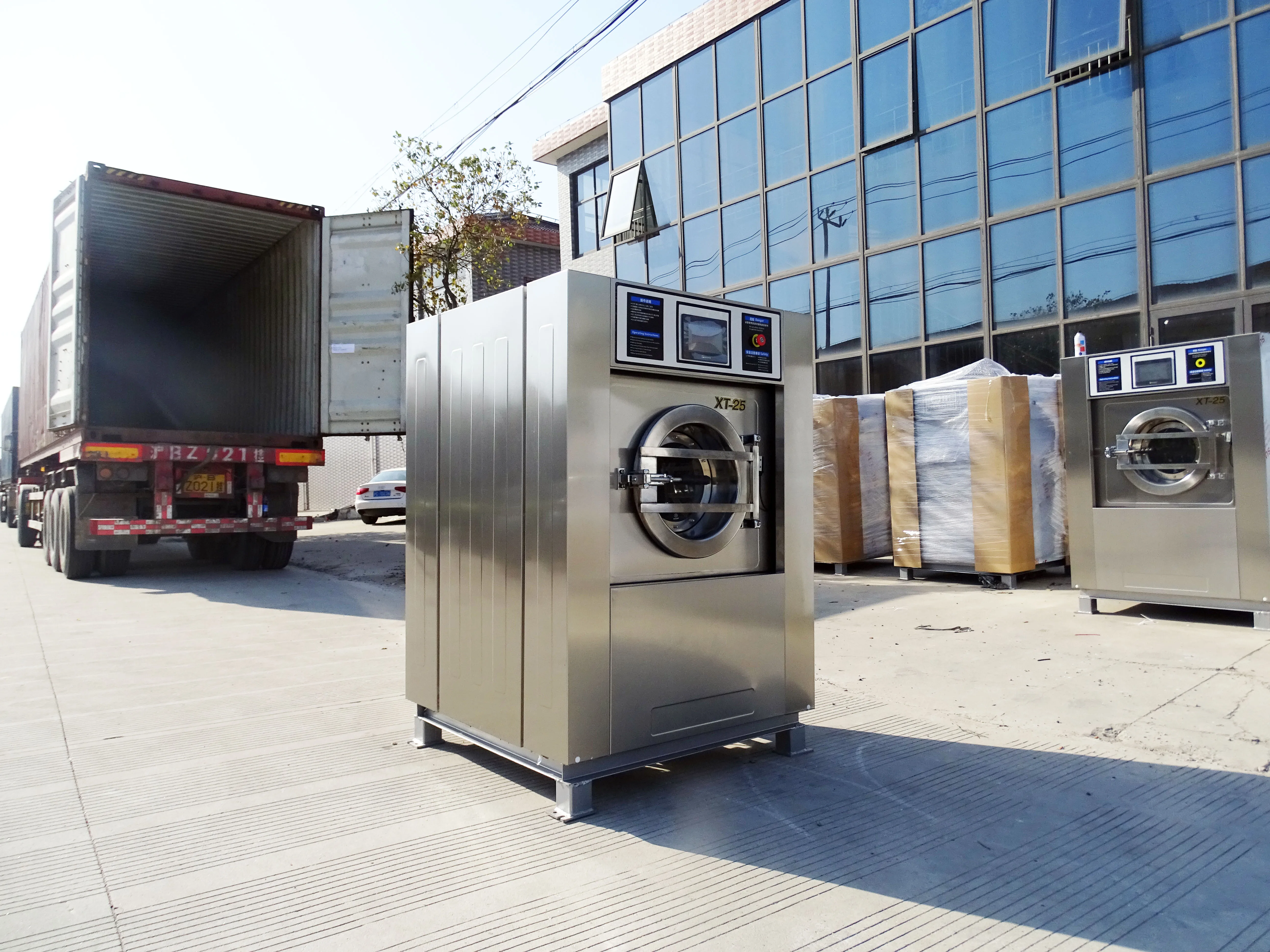 Стиральная машина для тяжелых условий эксплуатации 15-100 кг коммерческий аппарат стирки сушилка