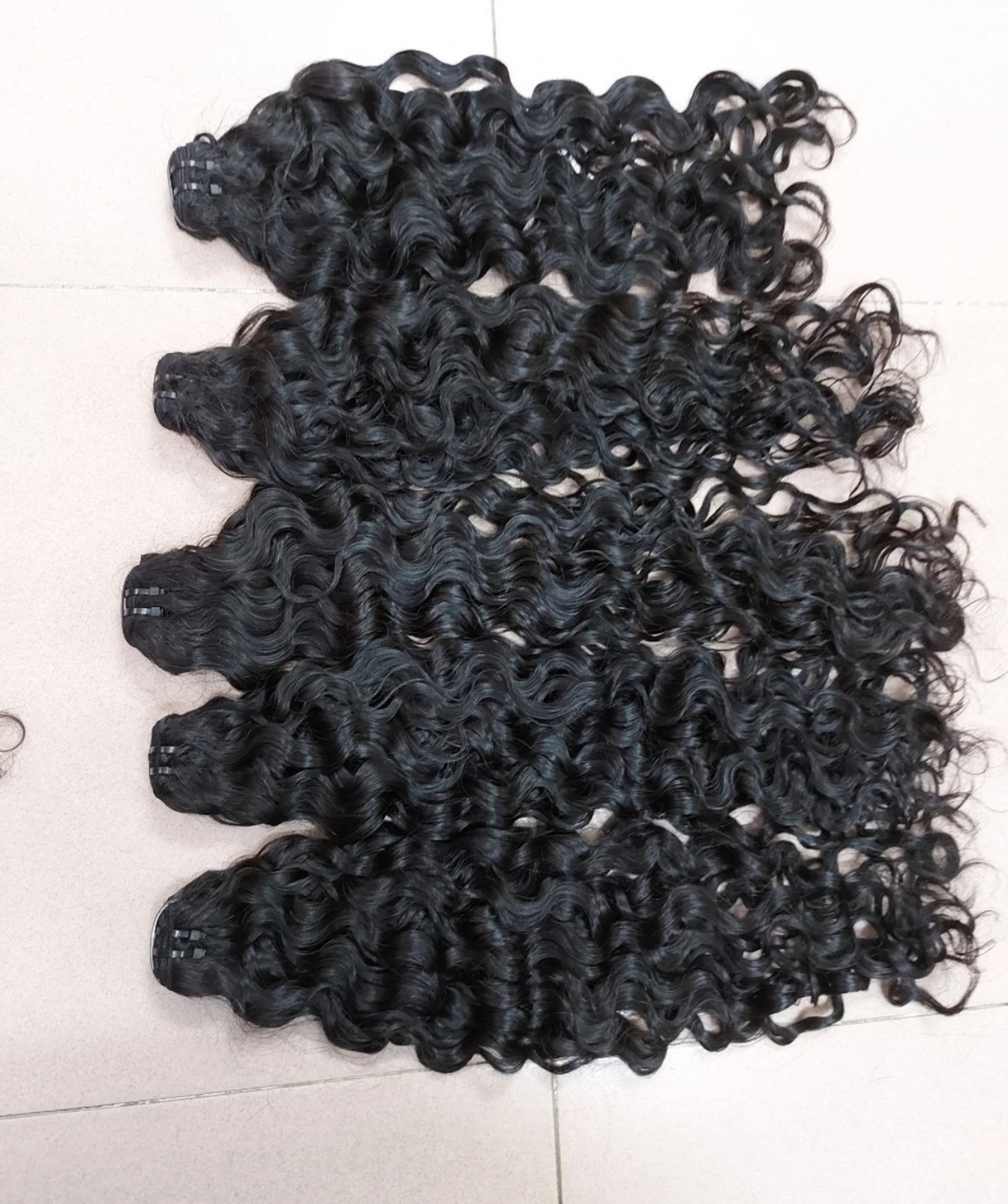 Factory Price  For Curly Hair Human Raw Bundle Hair Burmese Curly Hair