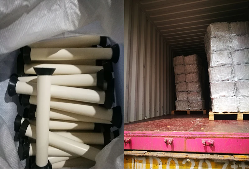 Plastic tube and cone