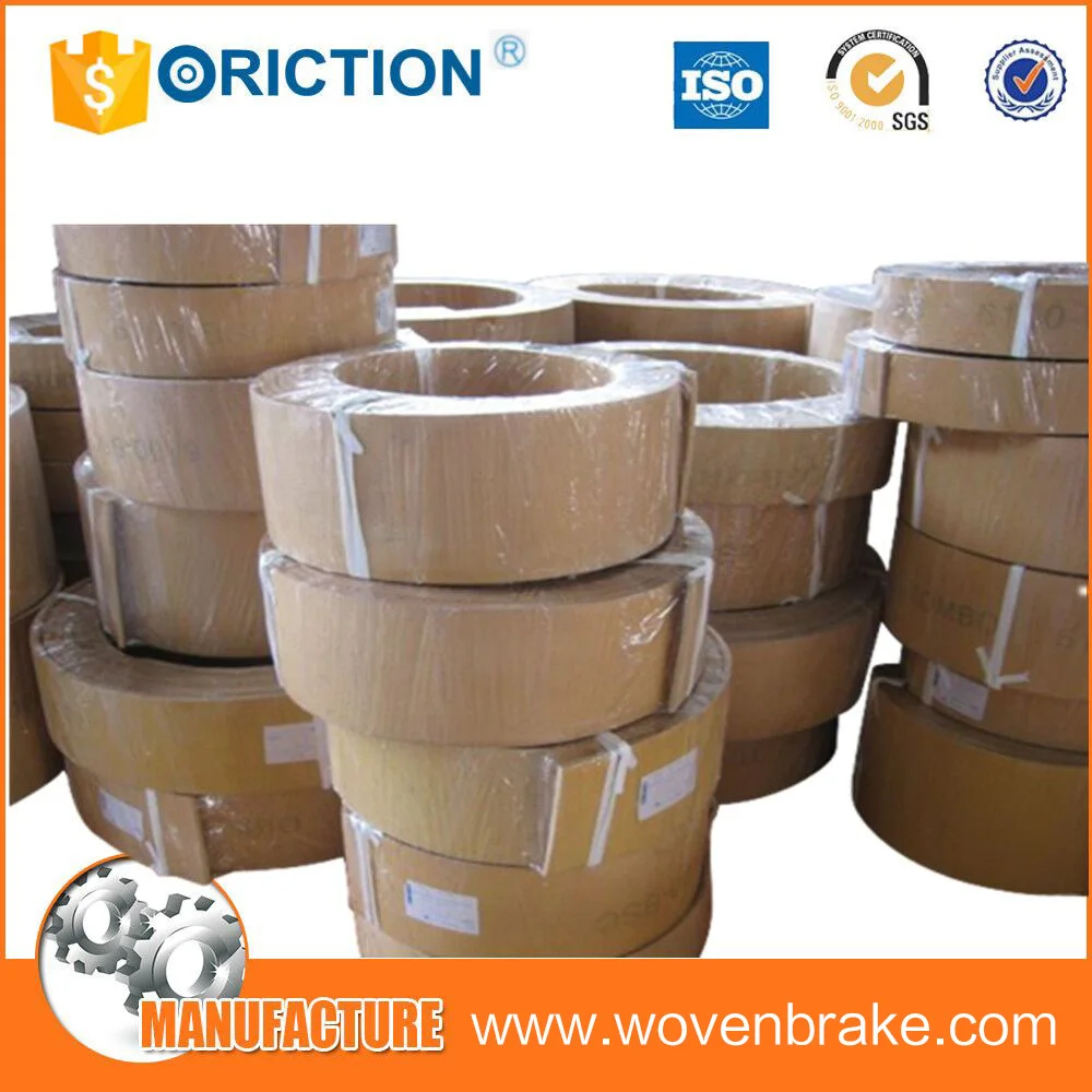 
winch brake lining roll 