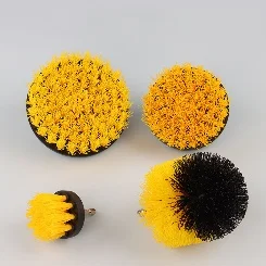 Efficient Mini Power Scrubber Brush Set Stainless Steel Nylon Steel Hand Squeegee Deep Cleaning Kitchen Floors Solar Panels
