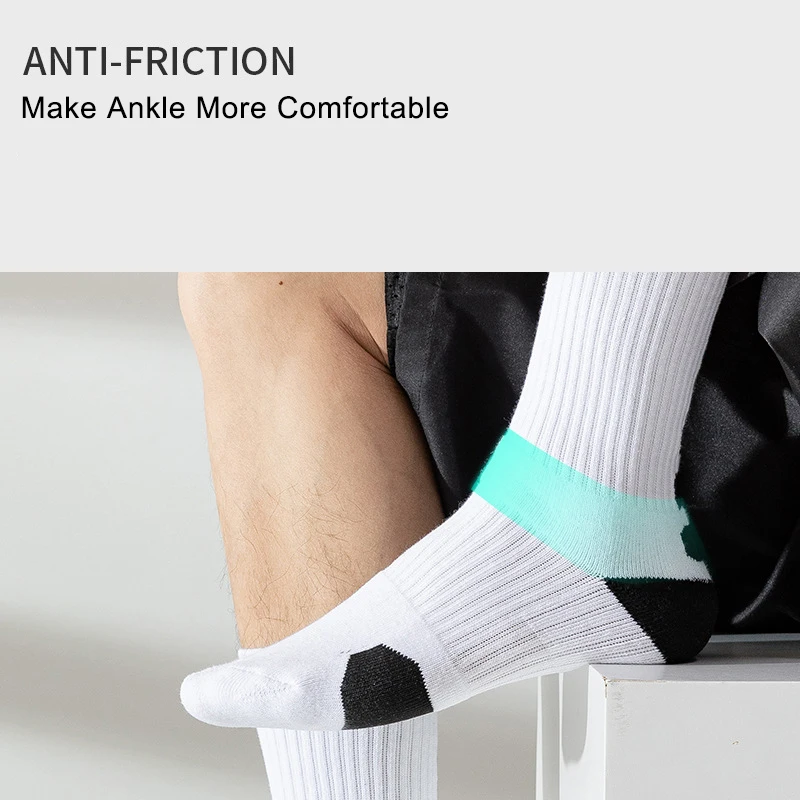 New OEM Variety Colors Wholesale Men Crew Basketball Athletic Elite Custom Logo Sport Socks