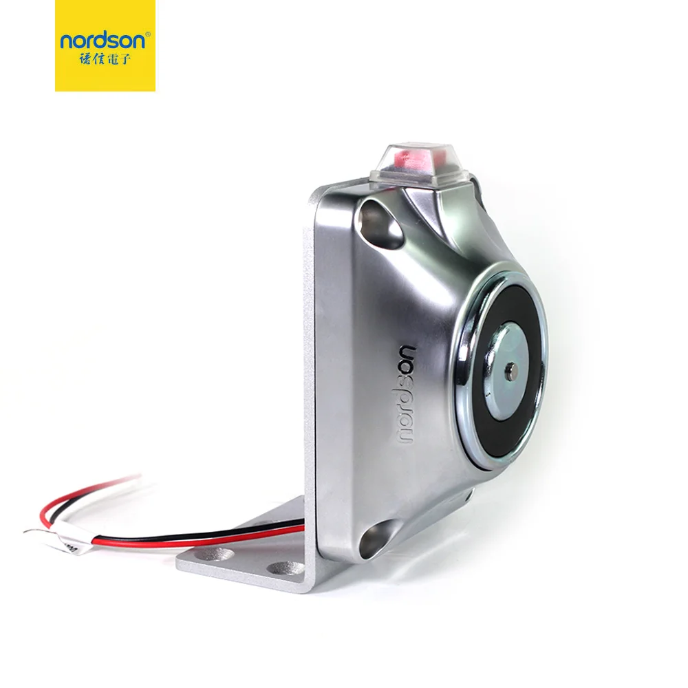 Good quality zinc magnet door holder with manual door release button for public security