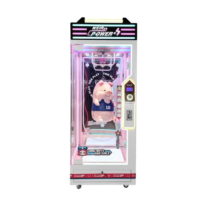 New Design Toys Scissors Vending Machine Big Plush Shopping Mall Single Person Recreation